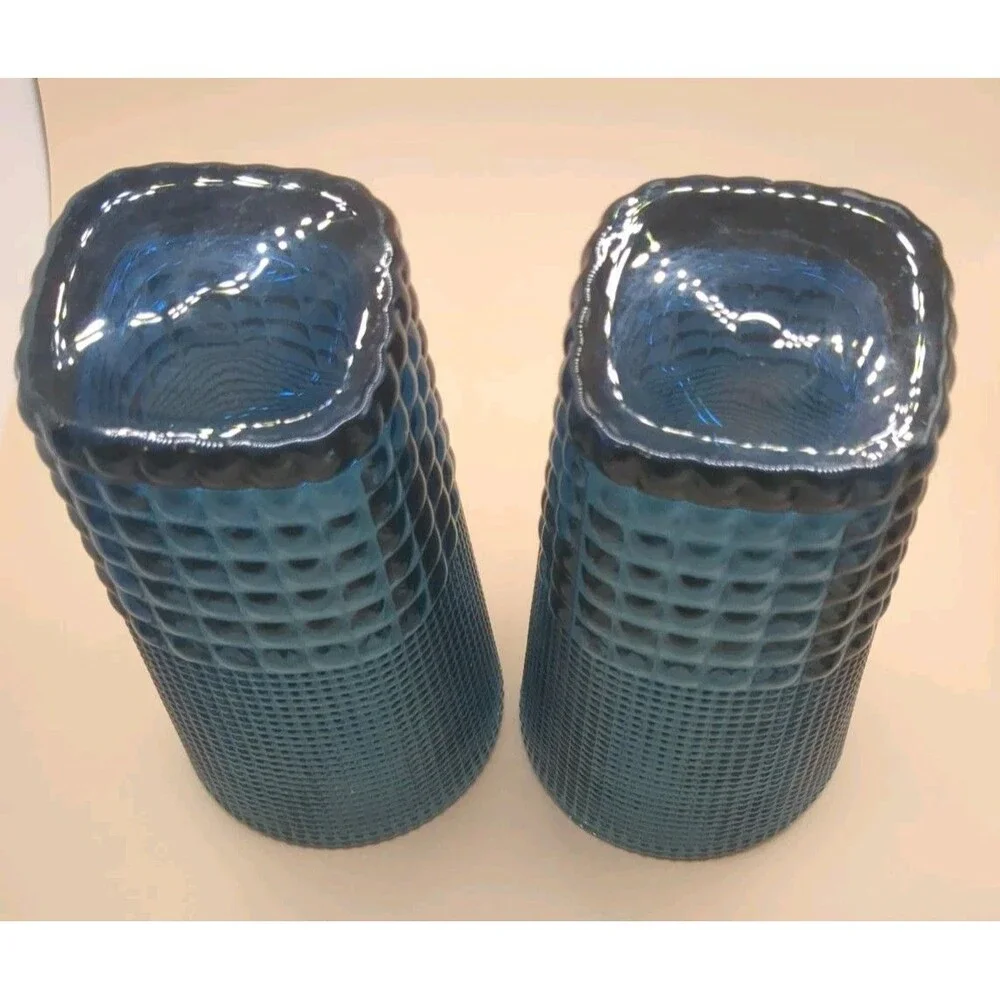 Vintage Malcolm Highball Glasses – Cornflower Blue (Set of 2) MCM